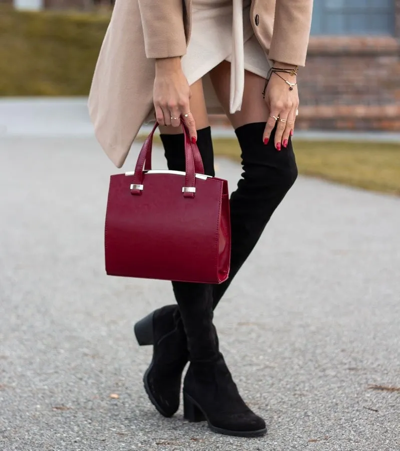 Torebka damska skórzana camel DAN-A T308