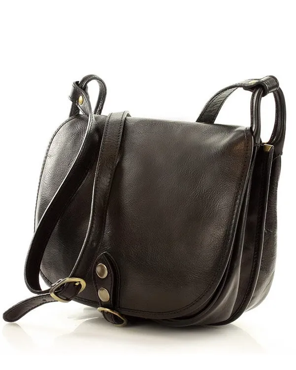 Torebka damska czarna MARCO MAZZINI L86d