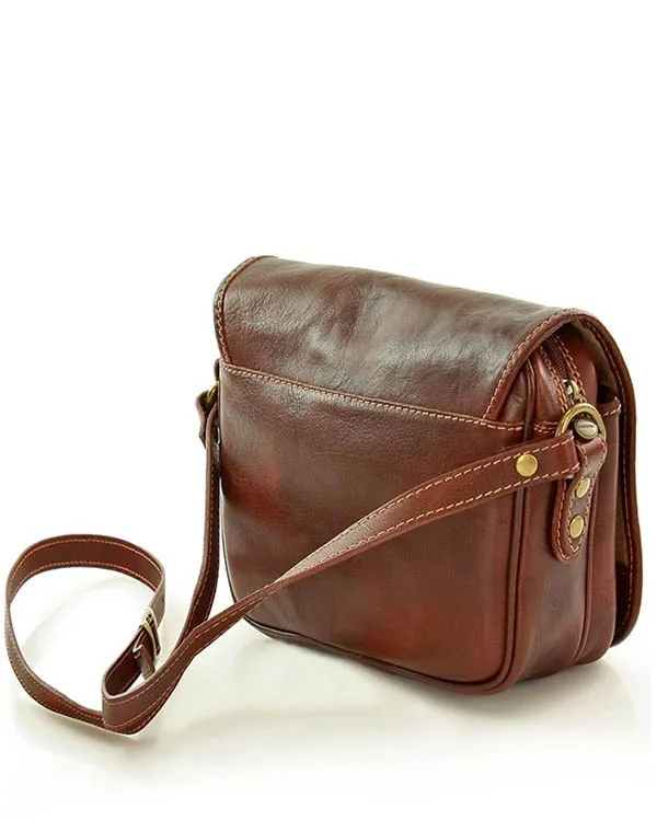 Torebka damska brązowa MARCO MAZZINI l87b