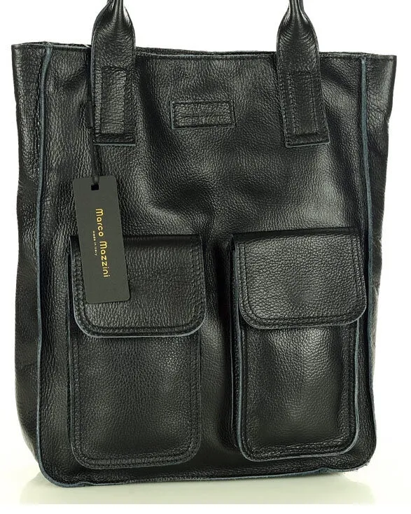 Torebka damska czarna MARCO MAZZINI s131a