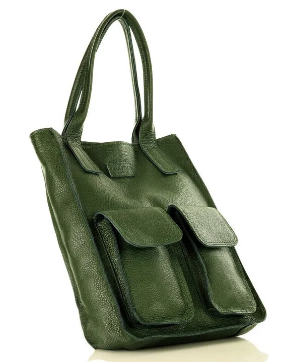 Torebka damska zielona MARCO MAZZINI s131c