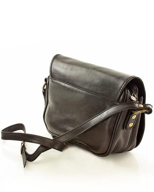 Torebka damska czarna MARCO MAZZINI L87c