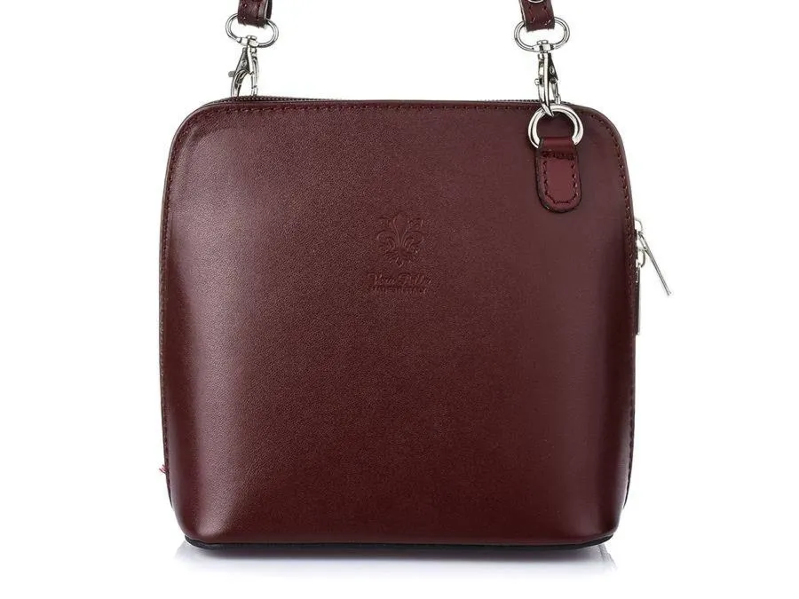 Listonoszka Vera Pelle burgundowa K03