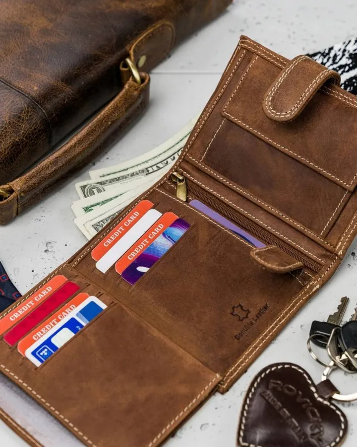 Portfel koniakowy Always Wild N4L-P-CHM-1034 COGNA