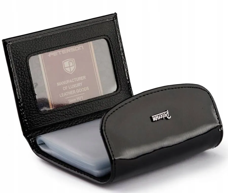 Etui na dokumenty czarne Peterson PTN BC-105-BLACK