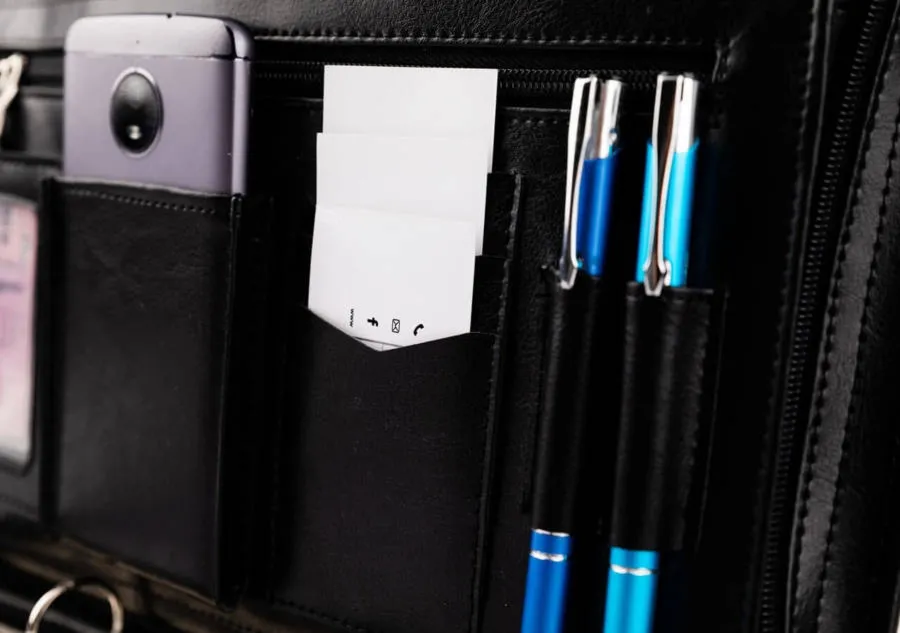 Męska aktówka A4 TIZANO BW01 czarna