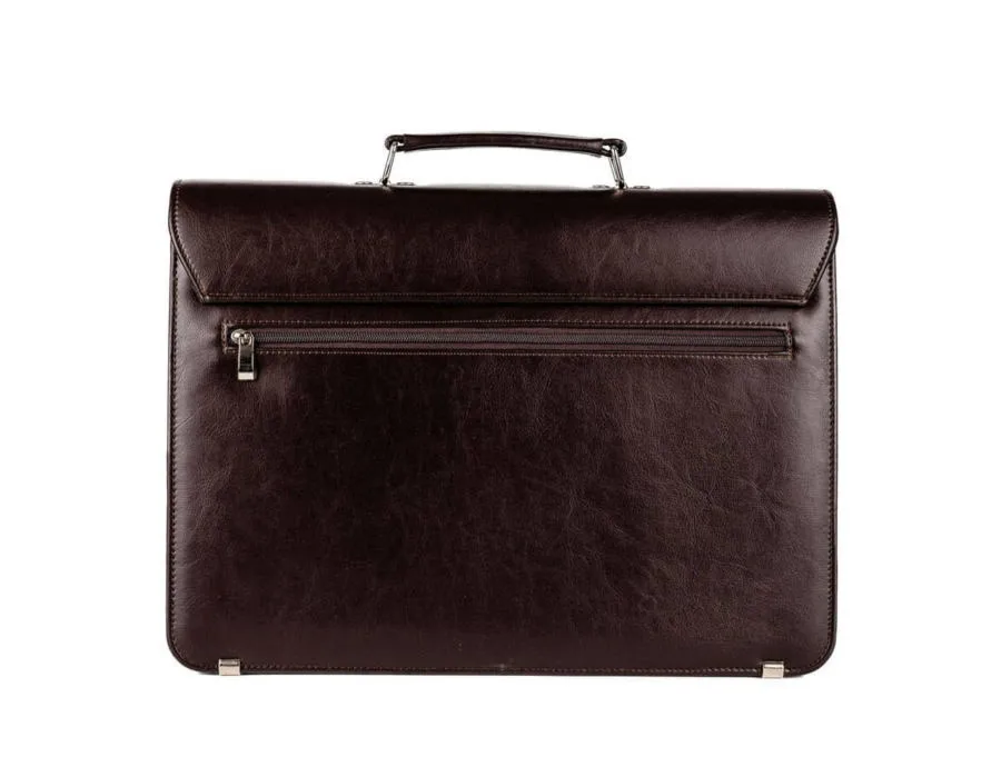 Aktówka męska TIZANO T08 czekolada