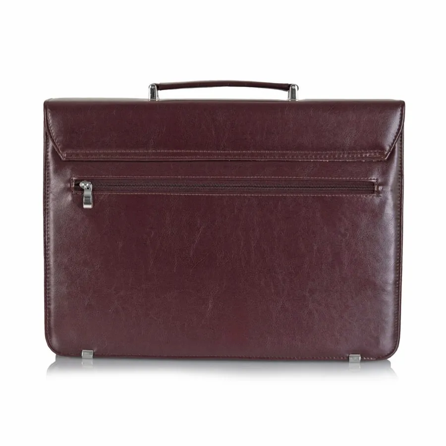 Elegancka teczka TIZANO T07 bordowa