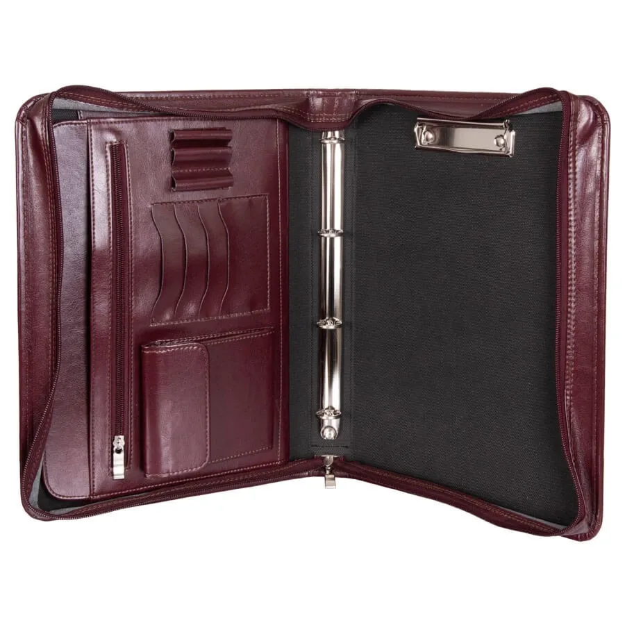 Aktówka A4 TIZANO BW07 bordowa