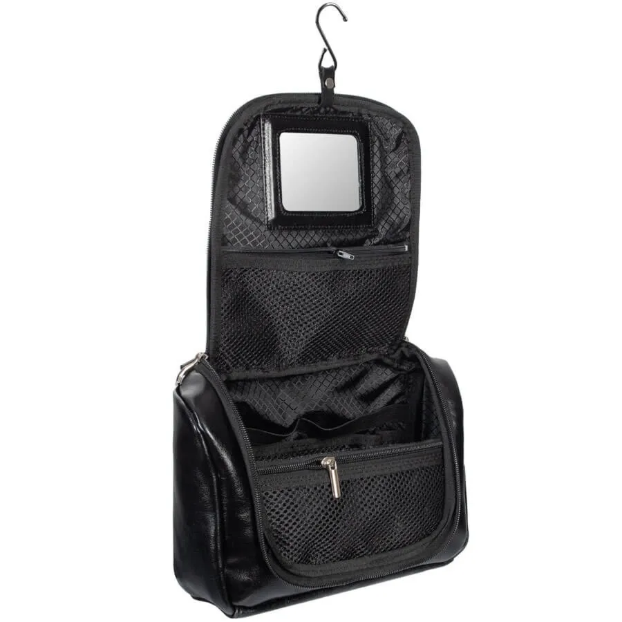 Kosmetyczka skórzana TIZANO KM3 czarna