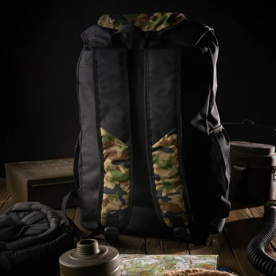 Plecak trekkingowy moro zielony PAOLO PERUZZI V-12-MZ