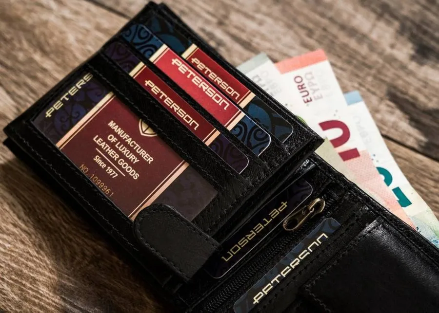 Portfel męski czarny Peterson PTN 304E-5774 BLACK