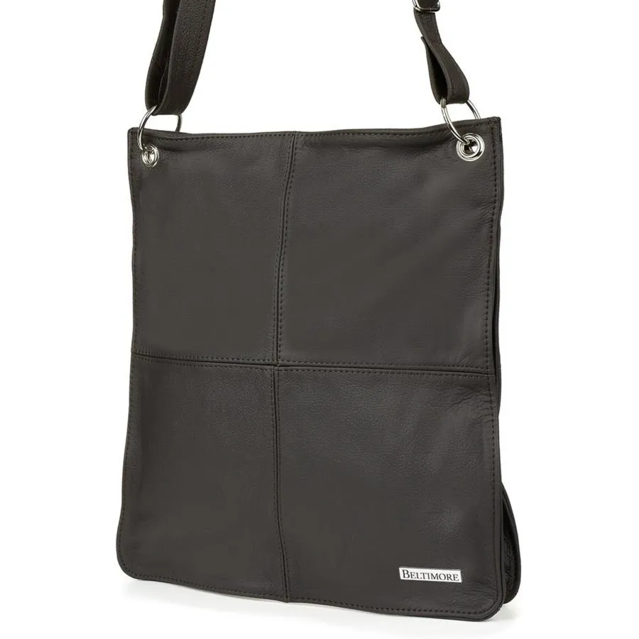 Listonoszka A4 skórzana brązowa Beltimore 972