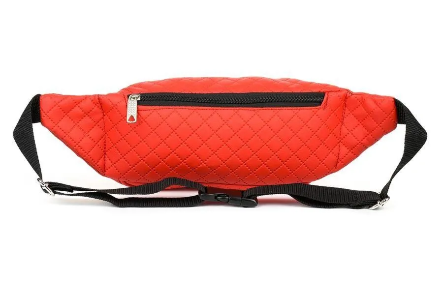 Saszetka pikowana BELTIMORE C82 czerwona