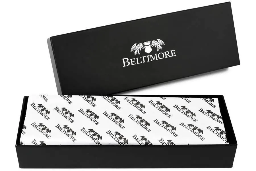 Etui na długopisy skórzane Beltimore G91 czarne