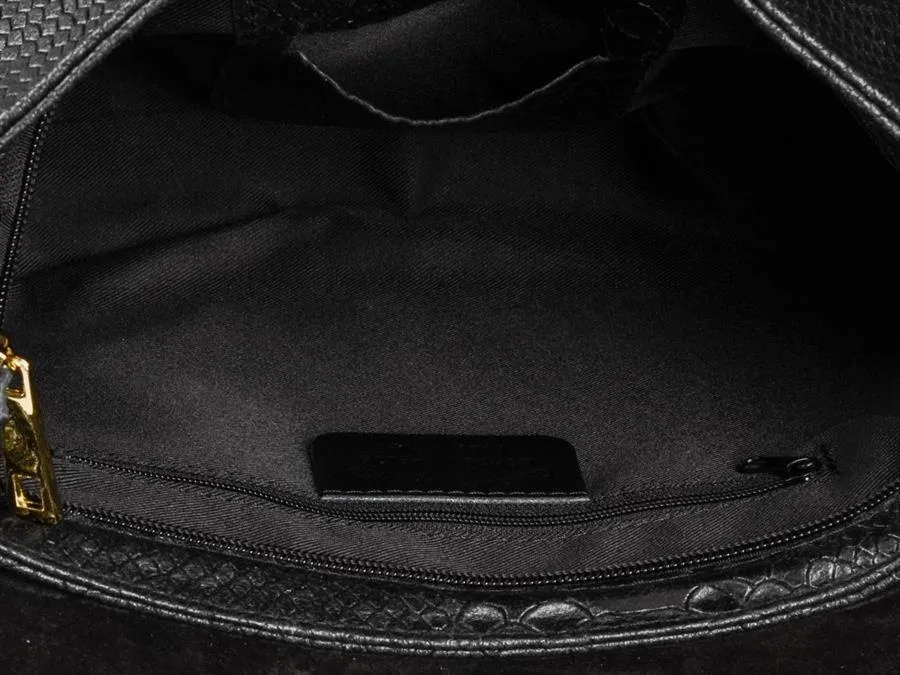 Listonoszka skórzana VERA PELLE T96 pudrowa różowa