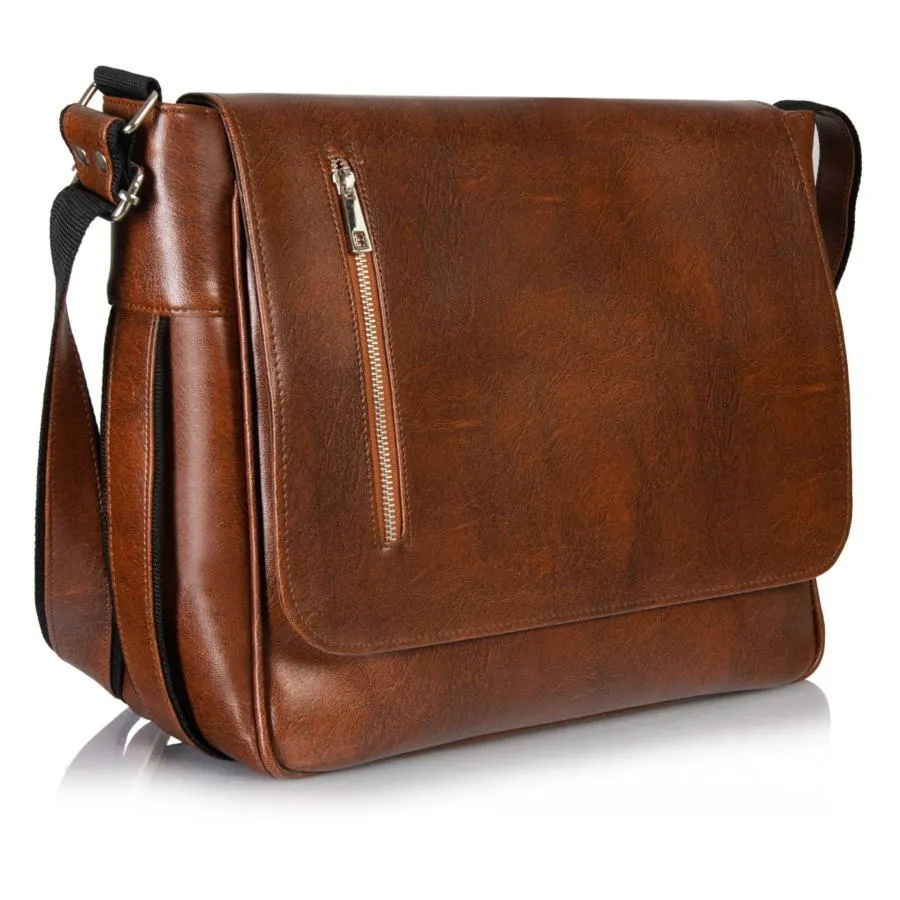 Torba męska Tizano brązowa TM16 -E3