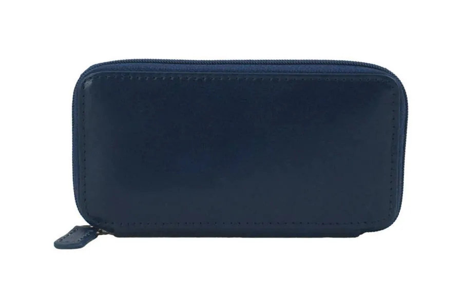 Etui skórzane na klucze BARBERINI'S granatowe 8183-4