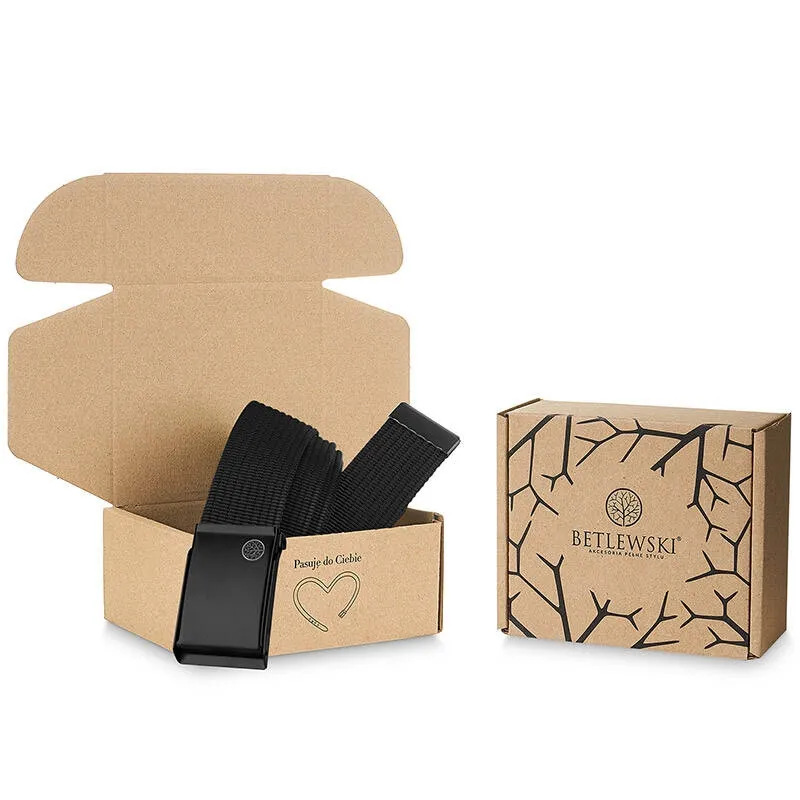 Pasek parciany BETLEWSKI PRC-01_CZ-0 5XL czarny