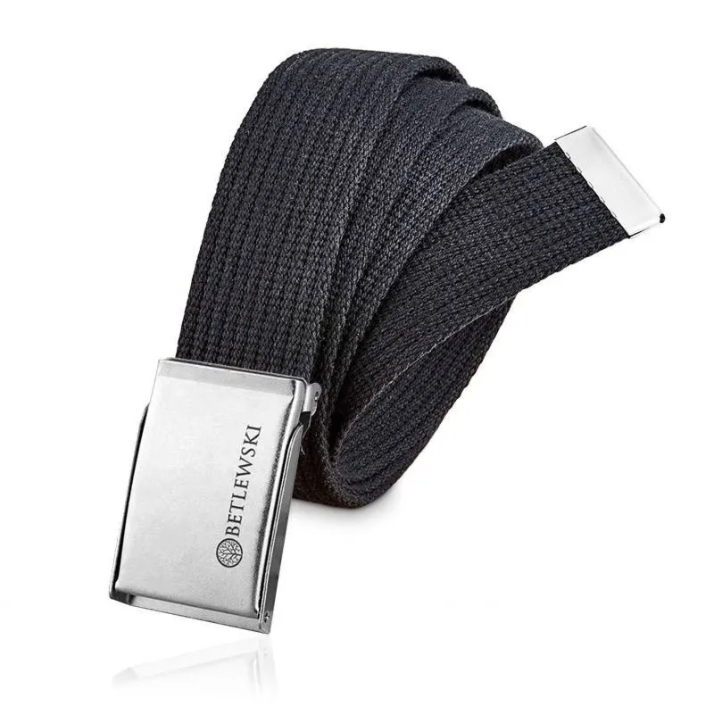 Pasek parciany BETLEWSKI PRCB-01_SR-1 XL c. szary