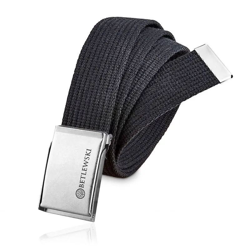 Pasek parciany BETLEWSKI PRCB-01_SR-1 M c. szary