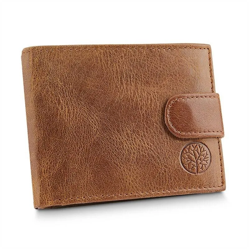 Portfel skórzany BETLEWSKI brązowy BPM-BB-60