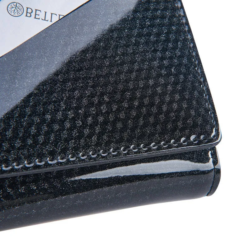 Portfel skórzany BETLEWSKI czarny BPD-DM-100