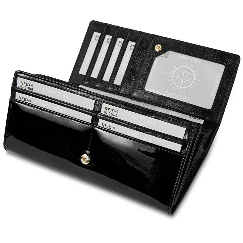 Portfel skórzany BETLEWSKI BPD-FTS-106 czarny