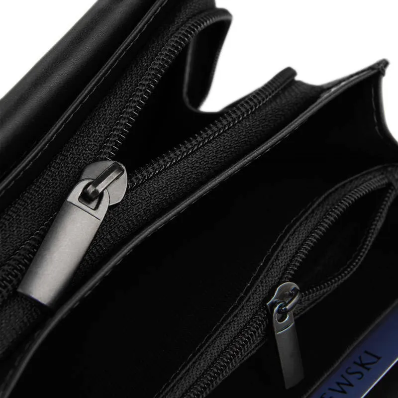 Portfel damski BETLEWSKI BPD-NVTC-11 czarny