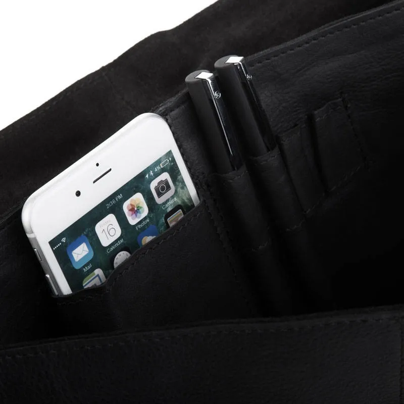 Torba skórzana BETLEWSKI TBS-315 DDDM CZARNY