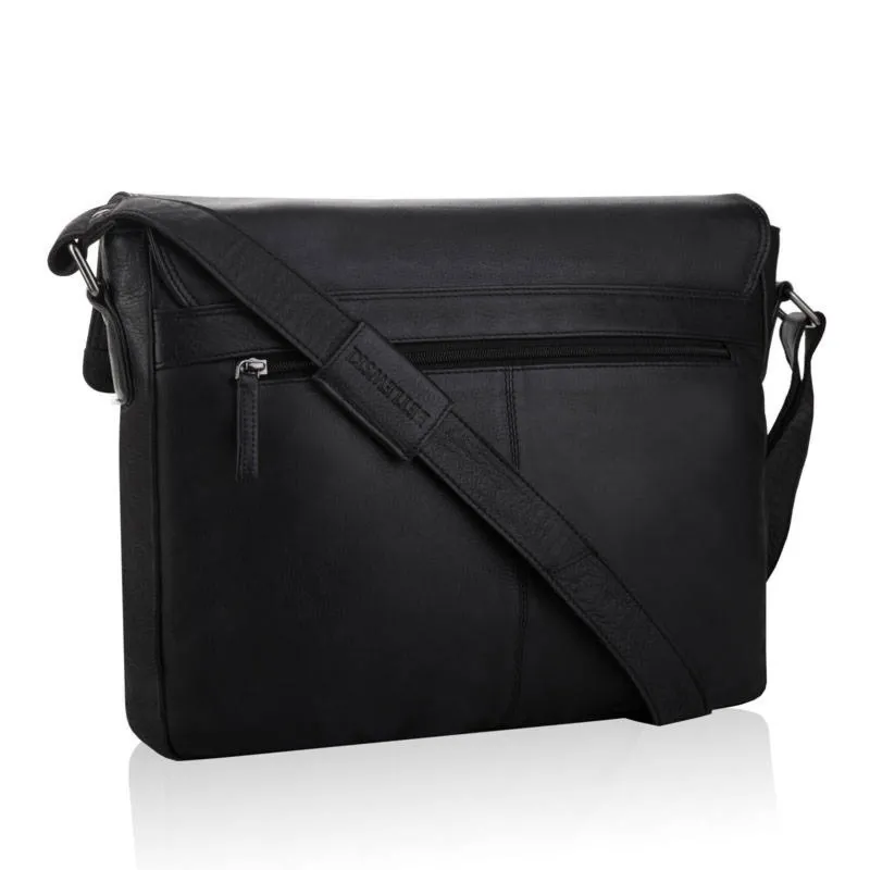 Torba skórzana BETLEWSKI TBS-313 DDDM CZARNY