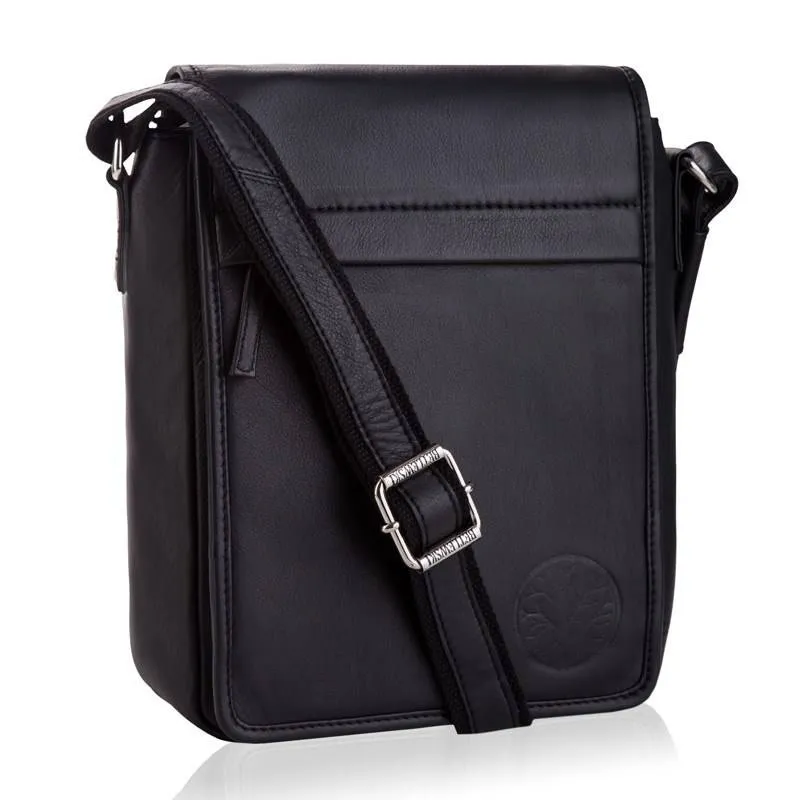 Listonoszka skórzana BETLEWSKI TBG-YM-107 CZARNY