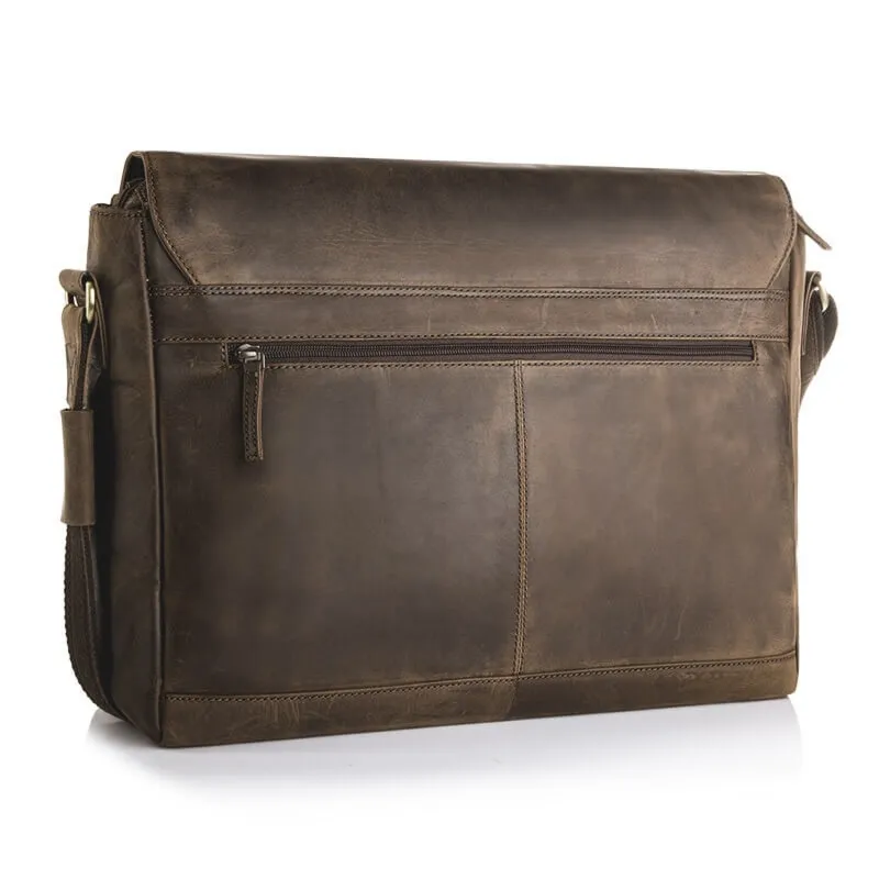 Torba skórzana BETLEWSKI TBG-HT-202 brązowa