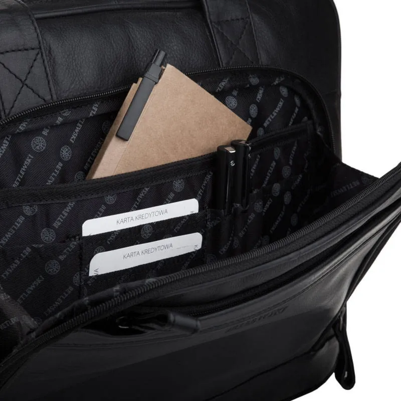 Torba męska BETLEWSKI TBS-324 DDDM CZARNY