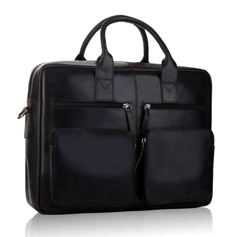 Torba skórzana BETLEWSKI TBS-314 CZARNY