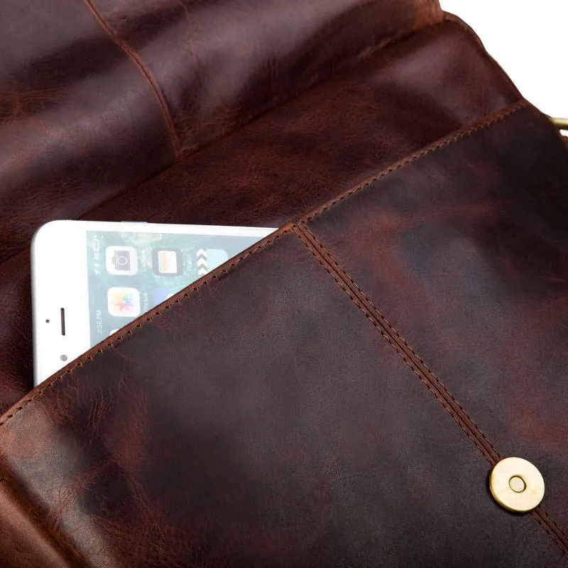 Listonoszka skórzana BETLEWSKI TBS-312 brązowa