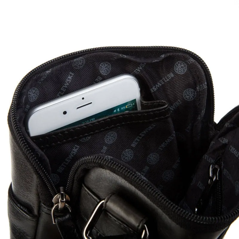 Listonoszka skórzana BETLEWSKI TBS-309 CZARNY