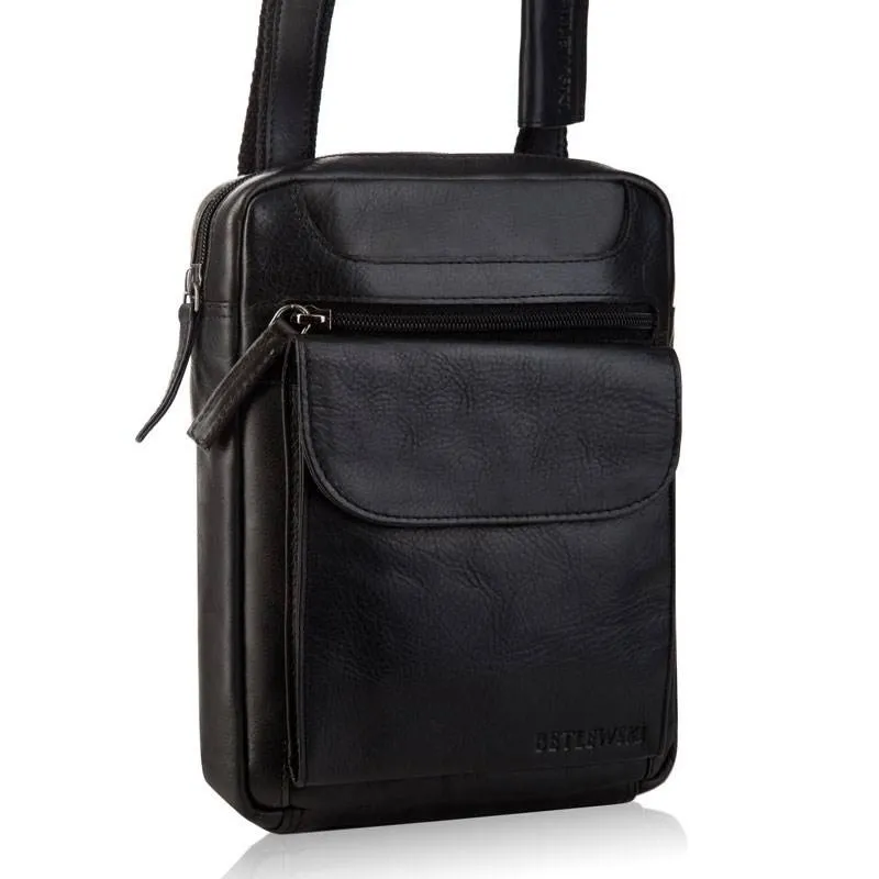 Listonoszka skórzana BETLEWSKI TBS-306 CZARNY