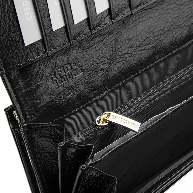 Portfel damski BETLEWSKI ZBPD-BS-72031 CZARNY