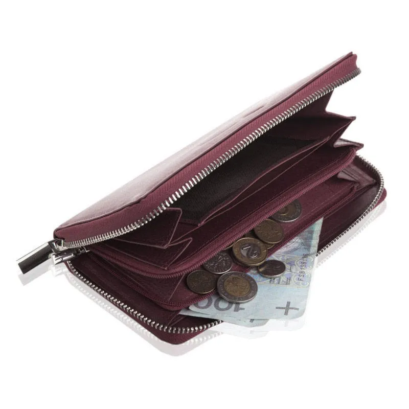 Portfel damski BETLEWSKI różowy BPD-SS-21