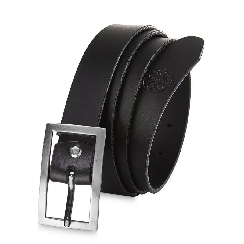 Skórzany pasek damski SILVA Czarny 110