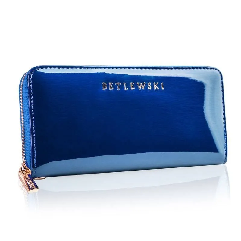 Portfel damski BETLEWSKI ZBPD-BS-5201 NIEBIESKI