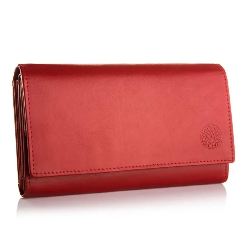 Portfel damski BETLEWSKI BPD-DZ-15 CZERWONY