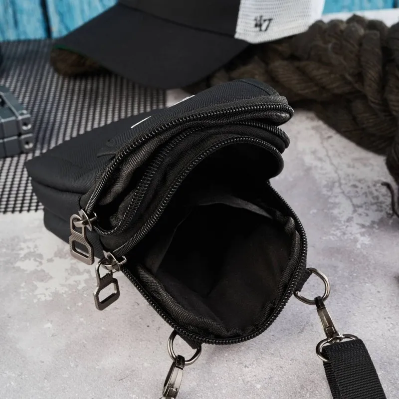 Saszetka na ramię czarna SP-03-BL