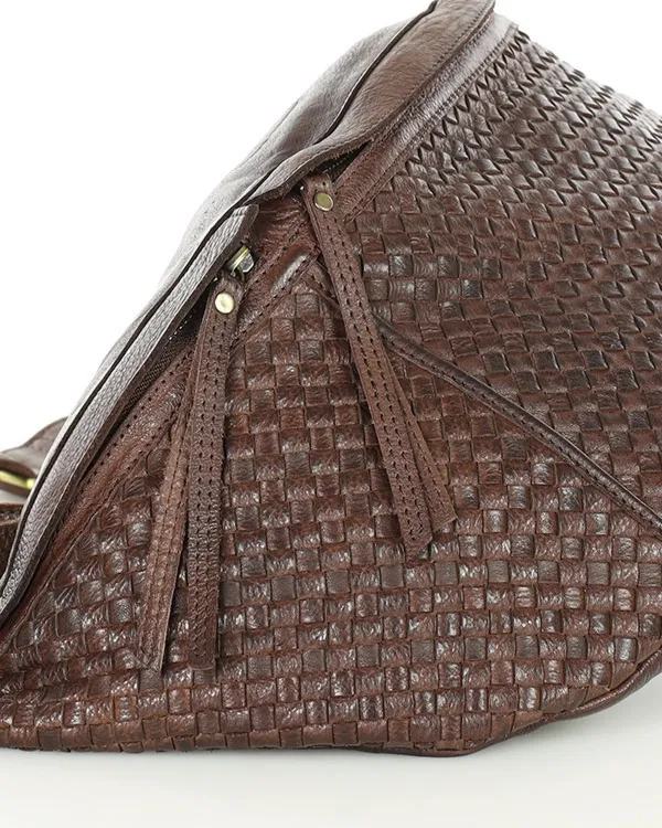 Listonoszka nerka MARCO MAZZINI czekoladowa VS6b