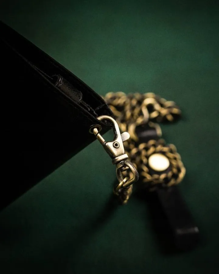 Portfel skórzany Peterson [DH] PTN 303ZŁ-2-1-1 czarny