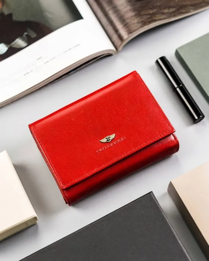 Portfel czerwony Peterson [DH] PTN 247-BO