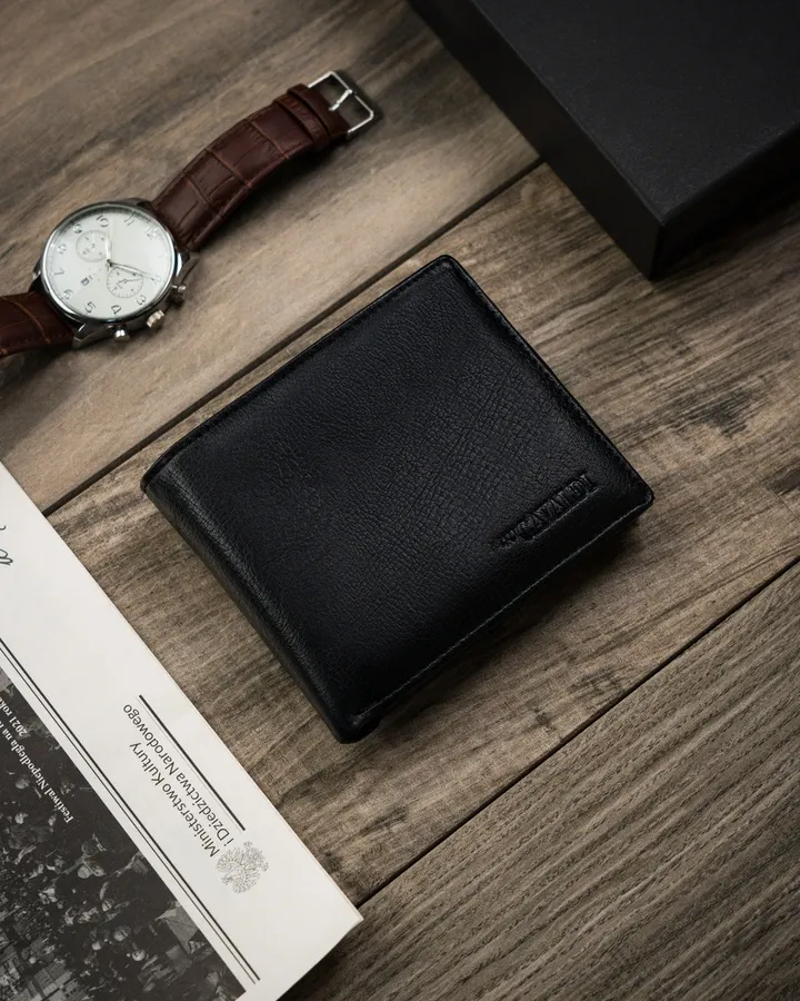 Portfel męski Cavaldi M208-PU czarny