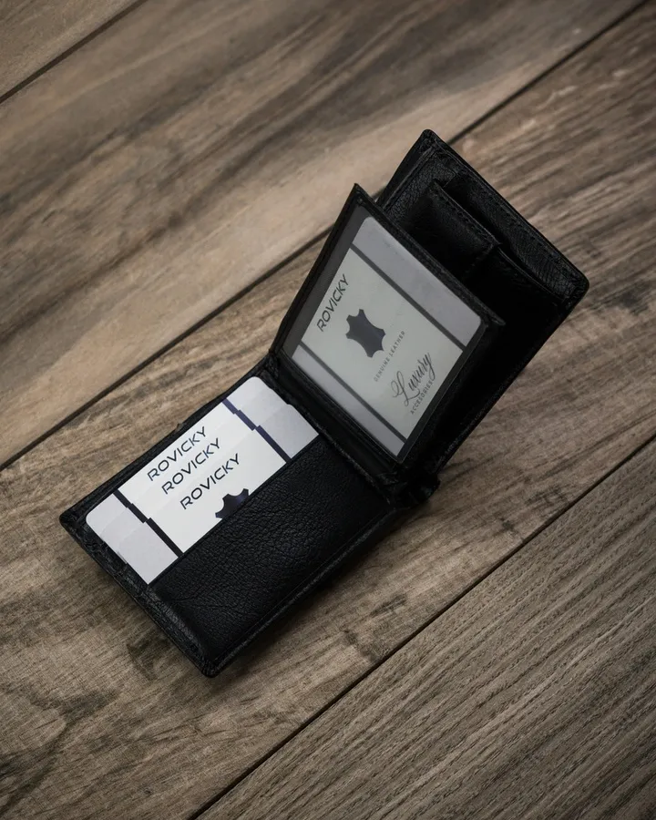 Portfelik męski Cavaldi M1077-PU czarny