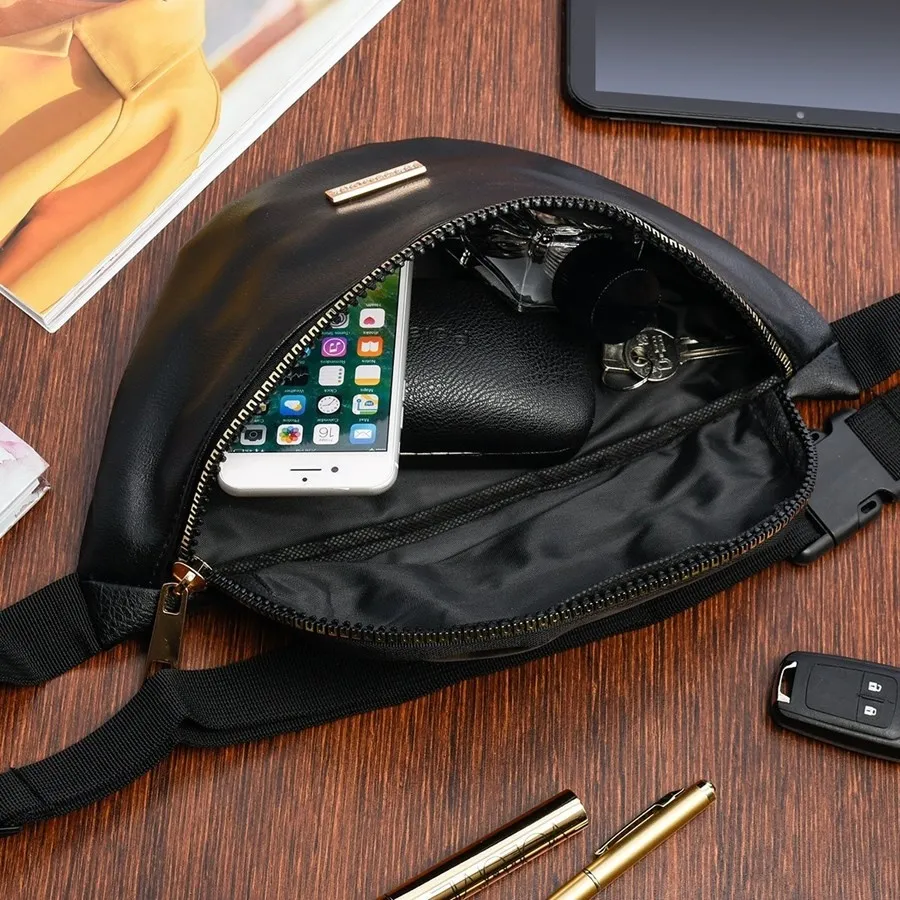 Saszetka damska Beltimore eko V19 czarna